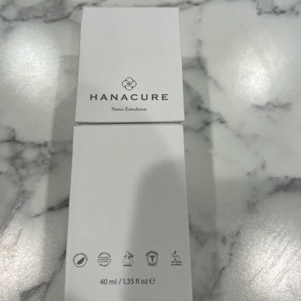 Brand new in box Hanacure Nano emulsion moisturizer